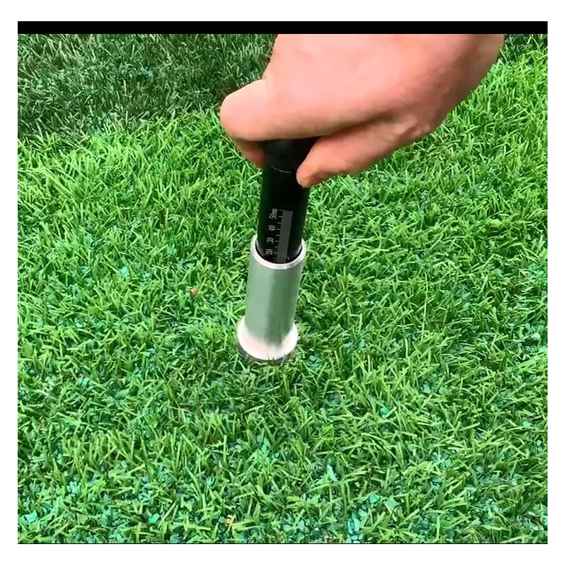 Professional Artificial Grass Installation Tool Floor Test Infill Depth Gauge