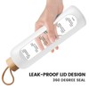 PROBTTL 25 oz Glass Water Bottles - Time Marker Motivational
