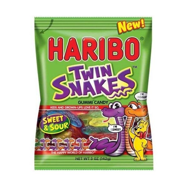 Twin Snakes Gummi Candy (Pack of 2)