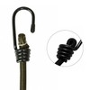 SyiXute 12 Pcs Black Shock Cord Hook 10 X 8
