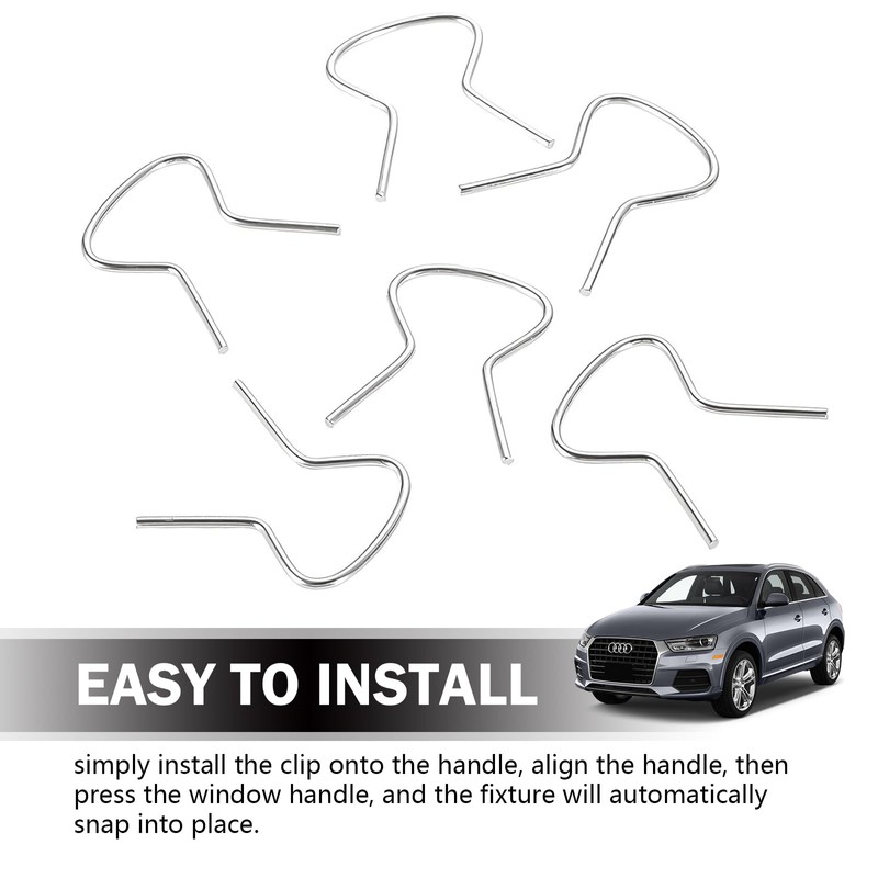MOXRUQ 20 PCS Car Window Crank Handle Retainer Clips, Window