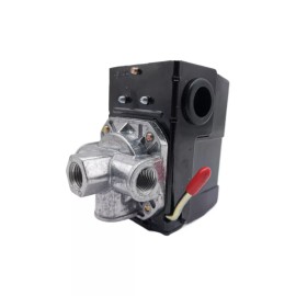 Unbranded Air Compressor Pressure Switch Control Valve 95-125 PSI 4 ports