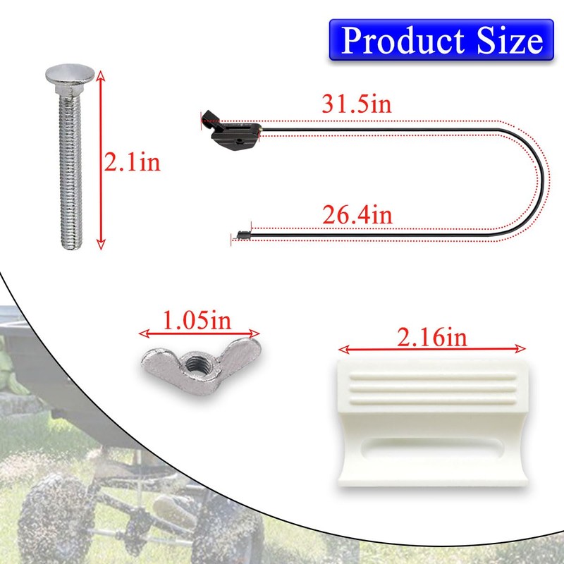 49447 Lawn Spreader Control Cable – Compatible with Agri-Fab 45-03121