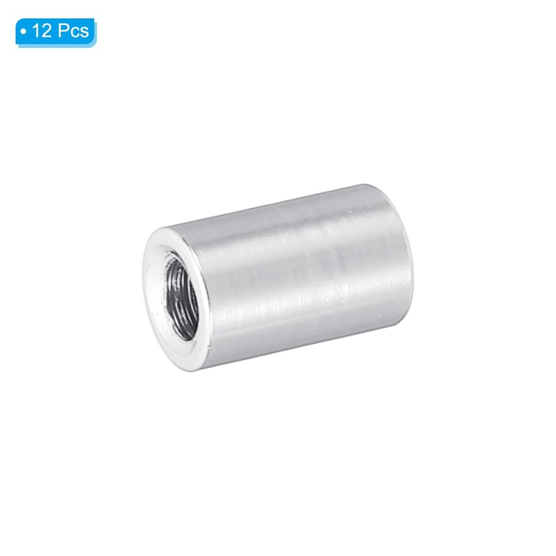 PATIKIL M3 Aluminium Spacer, Pack of 12 Metal Standoffs Sleeve