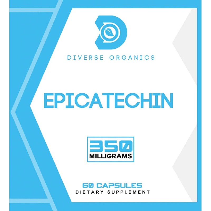 DIVERSE ORGANICS EPICATECHIN - 350 MGS PER Serving - 60