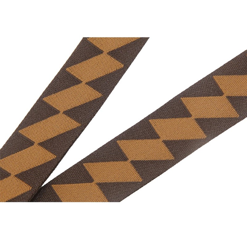 Duwi Wide Purse Strap Jacquard Guitar Style Strap Multicolor Canvas