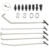 JMgist Rods Tools Paintless Dent Repair Kits with 8 Taper