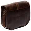 FLY London Women's Glou751fly Cross Body Bag, Dark brown