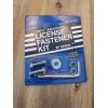 Baron Buckles New Theft Resistant License Plate Fastner Mounting Kit