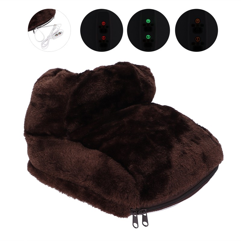 Electric Heated Foot Warmer USB Foot Heat Therapy Wrap Adjustable