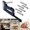 Staple Gun Heavy Light Duty LaborSaving Practical Safe Nail Gun