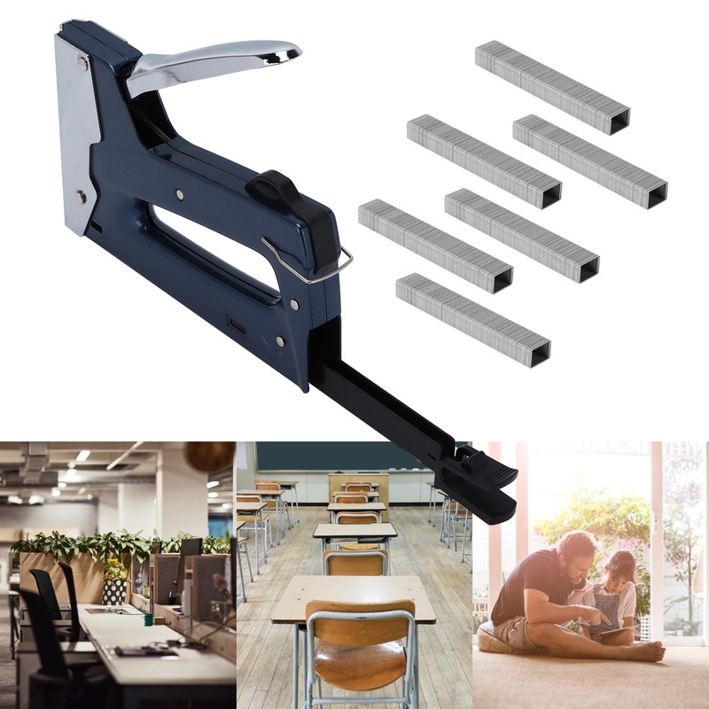 Staple Gun Heavy Light Duty LaborSaving Practical Safe Nail Gun