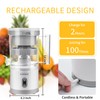 Electric Citrus Juicer, Rechargeable Juicer Machine with USB Cable and