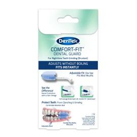 DenTek Comfort-Fit Dental Mouth Guards to Help Prevent Night Time Teeth Grinding and Clenching known as Bruxism (2 pack)