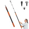 LAANPOLE 20FT Reach Light Bulb Changer for High Ceilings, Light