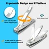 firiKer Nail Clipper Set,Premium Stainless Steel Fingernail and Toenail Clipper
