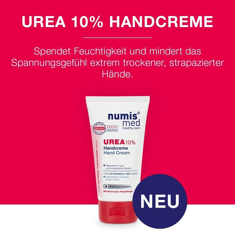 NUMIS Med Repair Hand Cream with 10% Urea Pack of