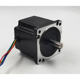 Nema 34 Stepper Motor 5.5A 4.5Nm (640 oz-in) 80mm Length for CNC Router Mill Lathe