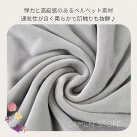 Chair cover Office chair cover Office Swiss cover seat cover fit work chair cover office chair cover Nordic washable velvet material (Black, L 17.7 - 18.9 inches (45 - 48 cm))