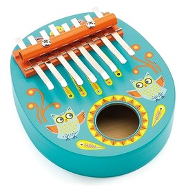 Djeco Animambo Kalimba - Safe Musical Instrument for Kids, Cute Educational Toddler Music Toy for Motor Skills, Creativity, Fantasy and Rythym - Toys for Girls and Boys from 3 Years