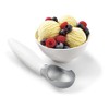 Cuisipro Ice Cream Scoop, 7.5-Inch, White