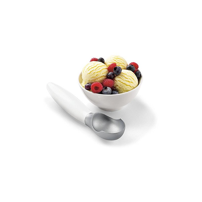 Cuisipro Ice Cream Scoop, 7.5-Inch, White