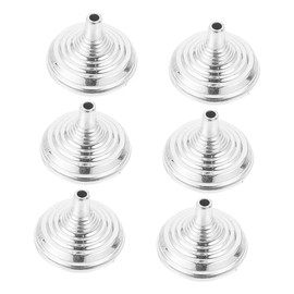 ORFOFE Set of 6 Plastic Mini Flag Holders Desk Flag Pole Bases Party Decorations Office and Home