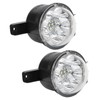 12V 14 LEDs Front Head Light Lamp 3 Wire Buckle