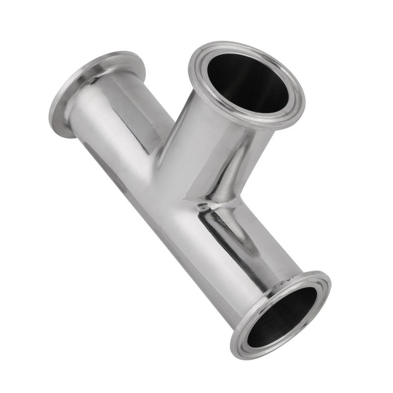1 PCS Standard Stainless Steel Clamp Tee 3 Way Φ38*1.5