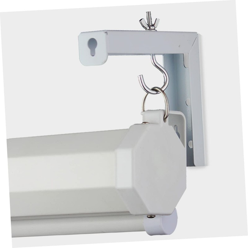 CIYODO Adjustable Wall Mount for Projection Screens Sturdy Bracket Easy