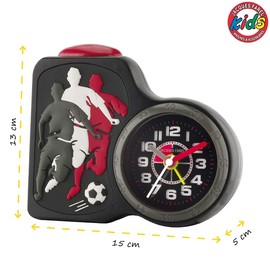 Jacques Farel ACB716 Childrens Alarm Clock Football