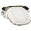 Basic Nature Stainless Steel Lunch Box Large 1200 ml, silver
