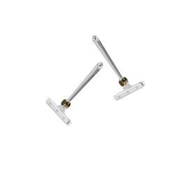 Manual Fabric Shaver, Lint and Pilling Remover for Clothes, 12 cm Wide Head, Gold-Plated Design