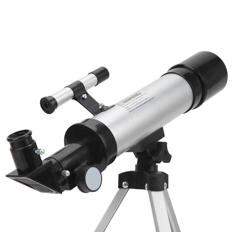 Refractor Telescope HD 90x Compact Astronomical Telescope with Finderscope 2