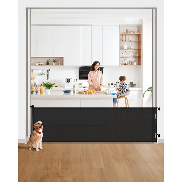 DEAR LOV Retractable Baby Gate, Mesh Baby Gate or Mesh