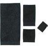 Kleine Wolke "Royal" Towel, 50 x 100 cm, Black
