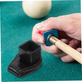 BIUDECO Storage Box Magnetic Belt Clip Snooker Chalk Holder for Billiard Supplies