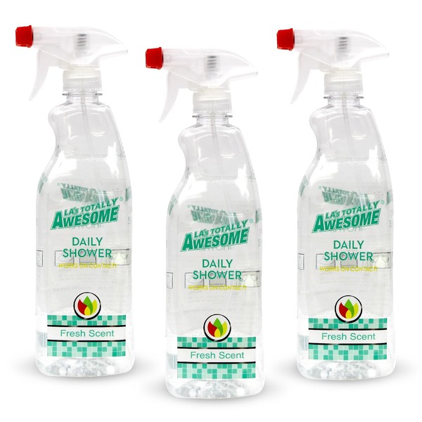 La's Totally Awesome Daily Shower Cleaner Spray, For Showers, Tubs
