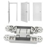 Door Hinges Adjustable 180 Degrees Opening Angle 3D Folding Door