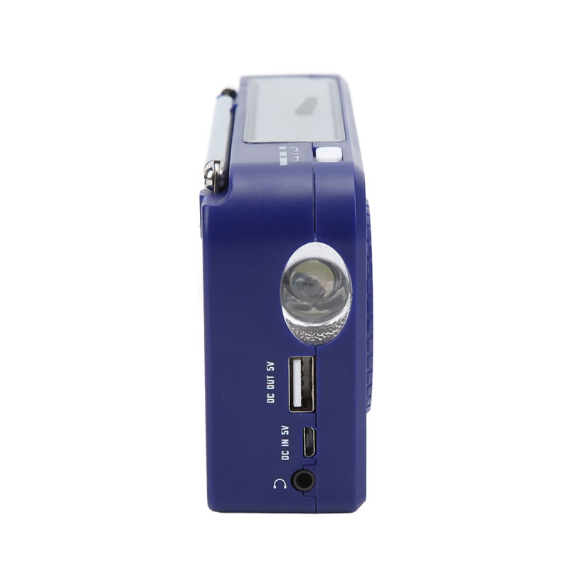 Hand Crank Solar Radio Multifunctional Emergency Radio With LED Flashlight