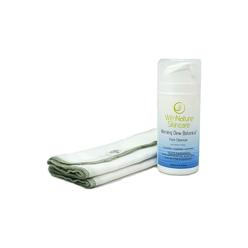 Morning Dew Botanical Cleanser 100 ml (with 2 FREE Muslin