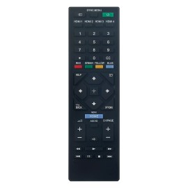For Sony RMT-TB400U Replace Remote for Sony LCD Monitor Bravia TV Display FW-43BZ35F