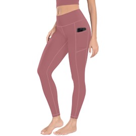 MIRITY High Waist Yoga Leggings with Pockets for Women - Buttery Soft Workout Stretchy Yoga Pants Pack of 4