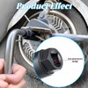Car Oxygen Sensor Socket with Side Wire Cutout, 1/2" Drive