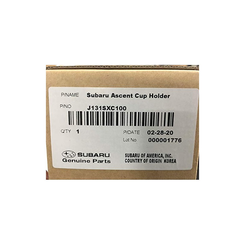 Subaru 2019-2022 Subaru Ascent Cup Holder Partition Insert - J131SXC100