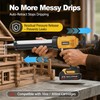 SPRHUIIG Cordless Electric Caulking Gun Automatic Battery Powered Caulk Gun