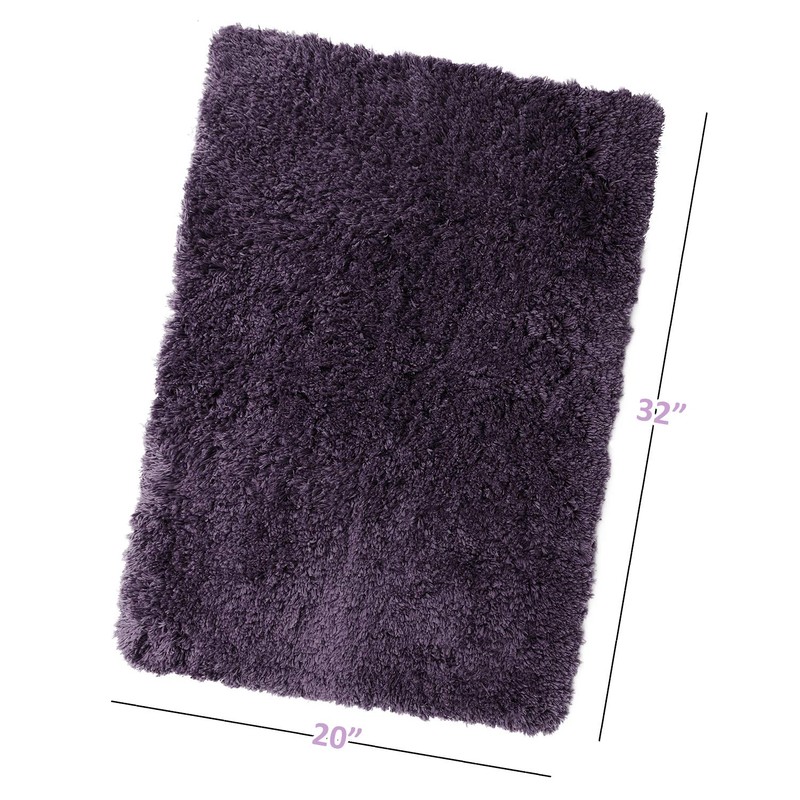 Clara Clark Bathroom Rugs, Ultra Soft Shaggy Bath Rugs -