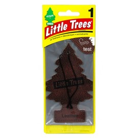 Little Trees 吊下げ式 芳香剤 エアーフレッシュナー レザー U1P-10290