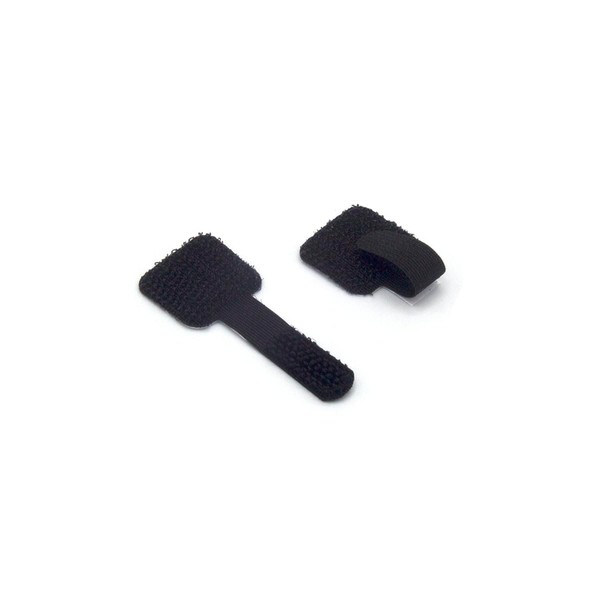 Self-Adhesive Wire Organizer 20 Pieces Black, Ethernet Calbe Management Self