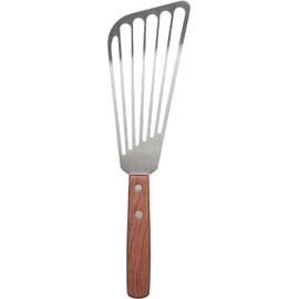 Maine Man Angled Fish Spatula, 18/8 Stainless Steel Blade, For Delicate Foods, Draining Liquids, And Everyday Cooking